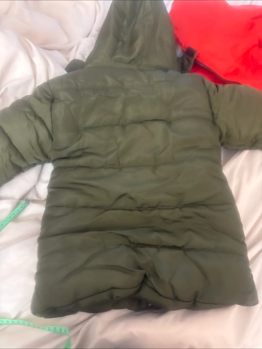 New Olive Green Puffer Jacket image indicator(7)