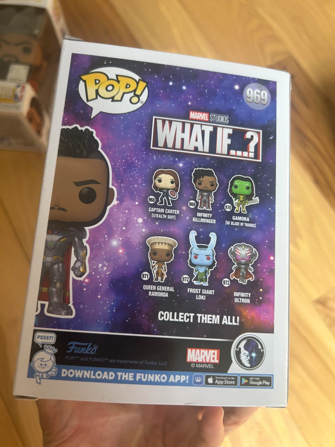 Funko Pop! Marvel What If...? Infinity Killmonger #969 - photo 2