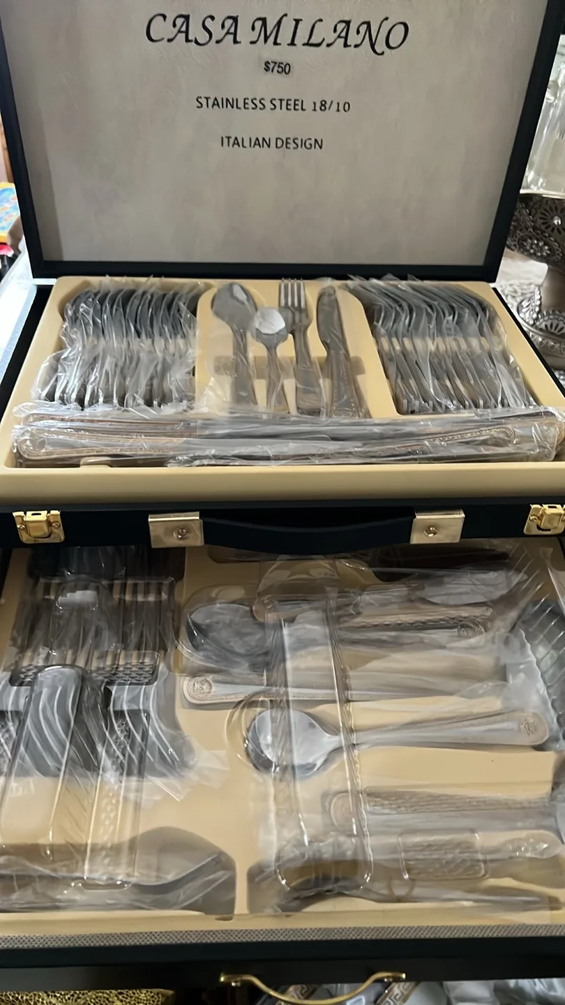 Casa Milano Stainless Steel 18/10 Italian Design image indicator(3)