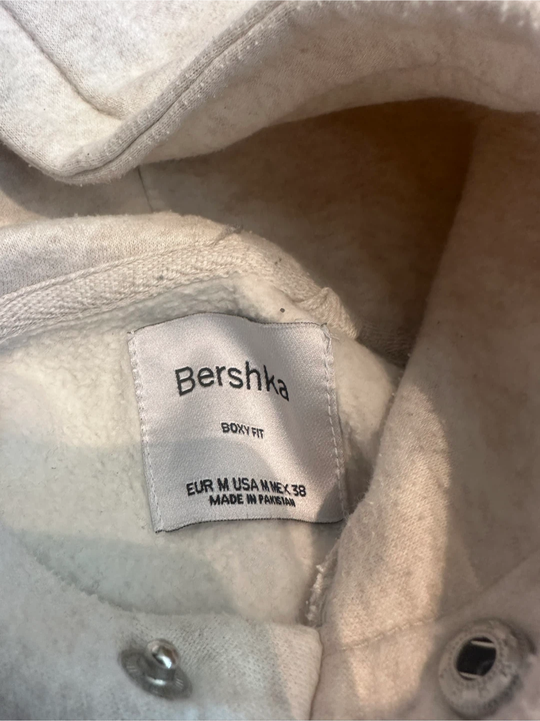Bershka Boxy Fit Hoodie - Size M - photo 2