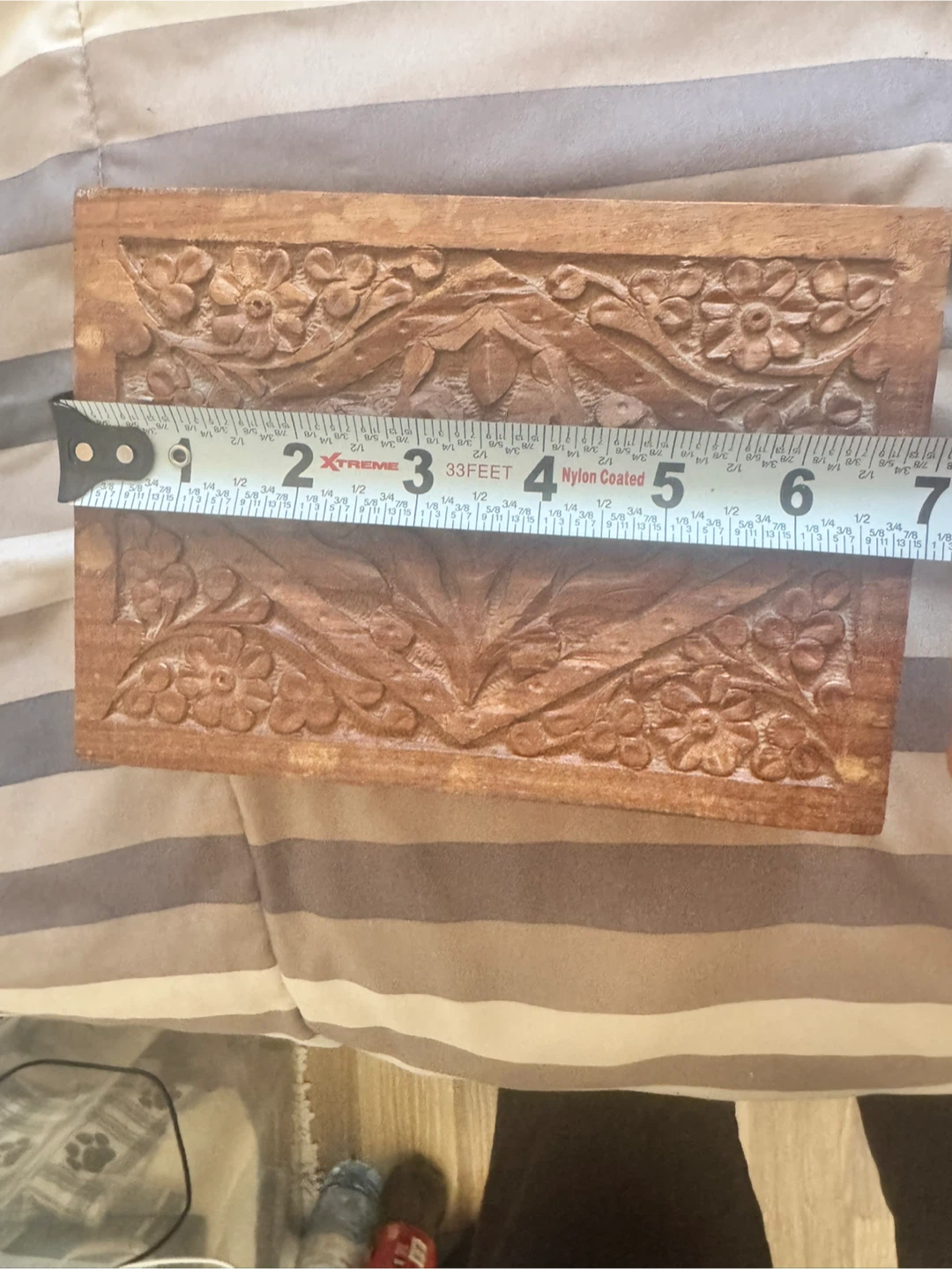 Carved Wooden Box - photo 2