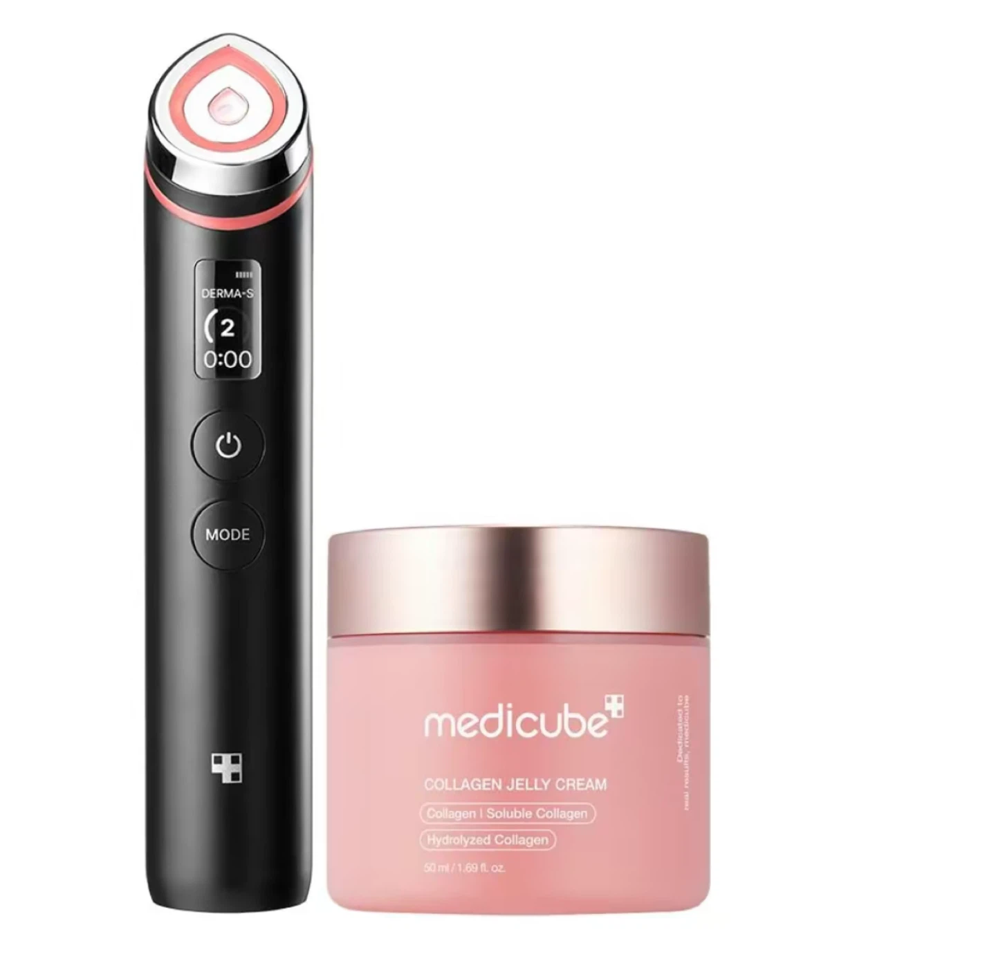 Medicube Derma-S and Collagen Jelly Cream Set