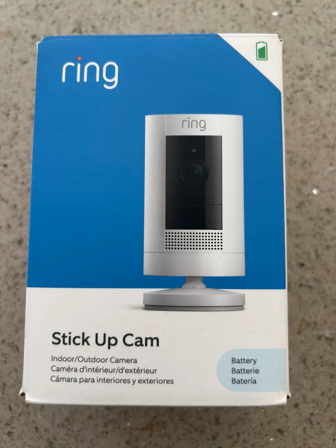 Ring Stick Up Cam Indoor/Outdoor Camera and Ring Doorbell image indicator(2)