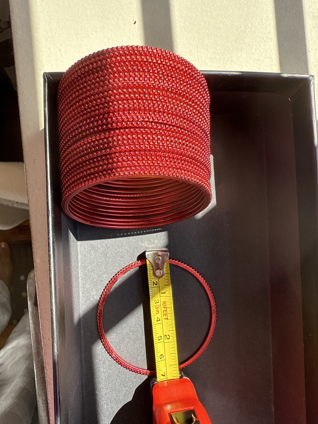 Red Bangles Set in Box