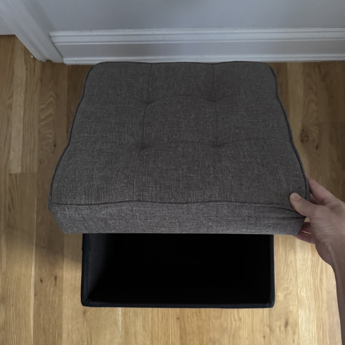 Foldable Ottoman Storage Cube - photo 3