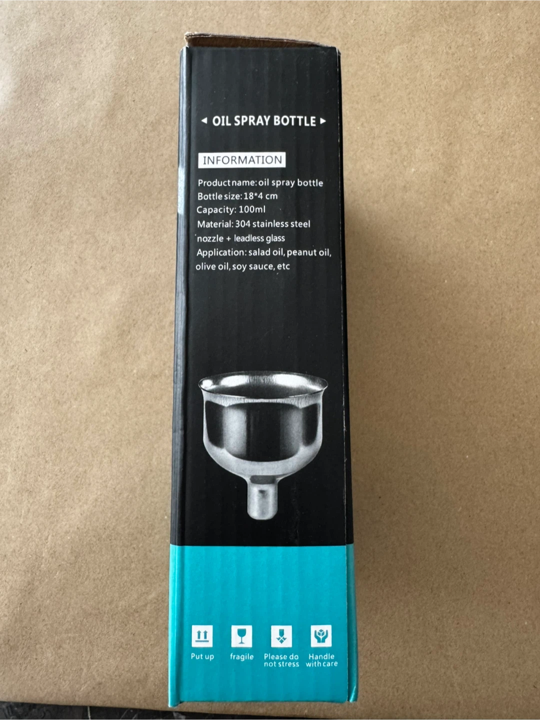 Shiadarix Oil Spray Bottle - Two Pack