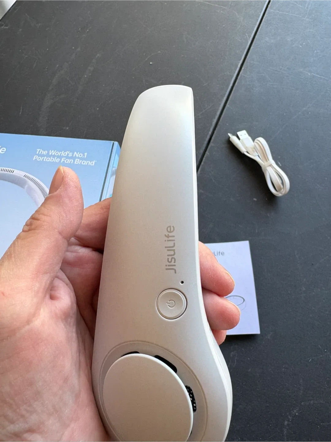 Jisulife FA14-S Rechargeable Neck Fan image indicator(5)