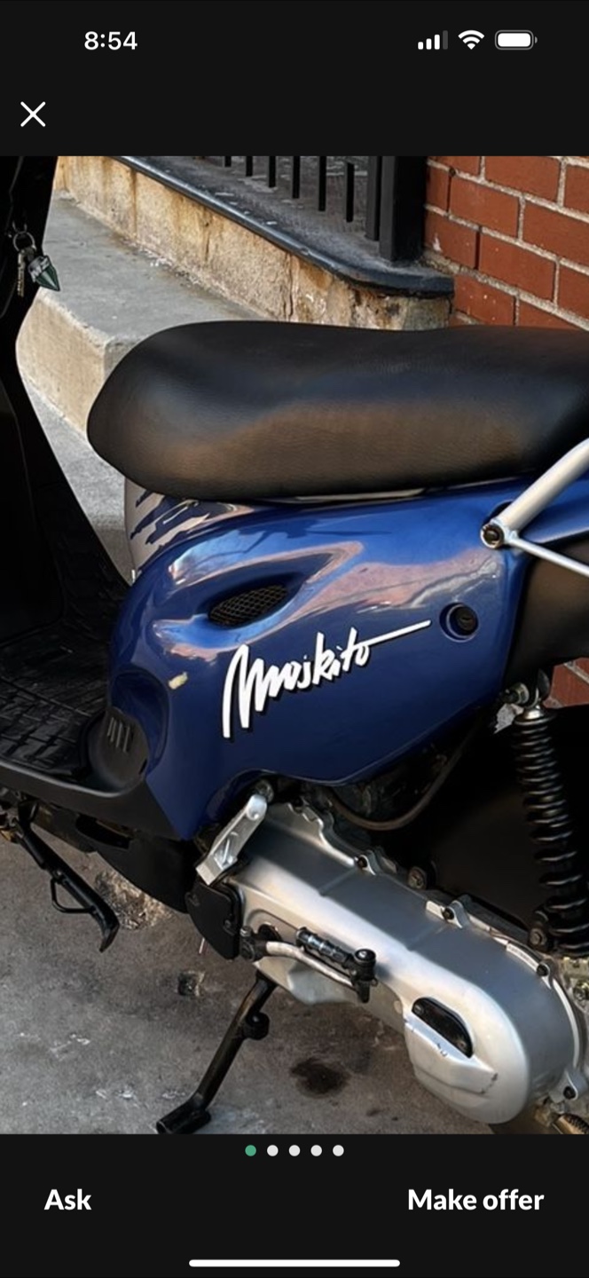 Blue Mosquito Scooter - photo 3