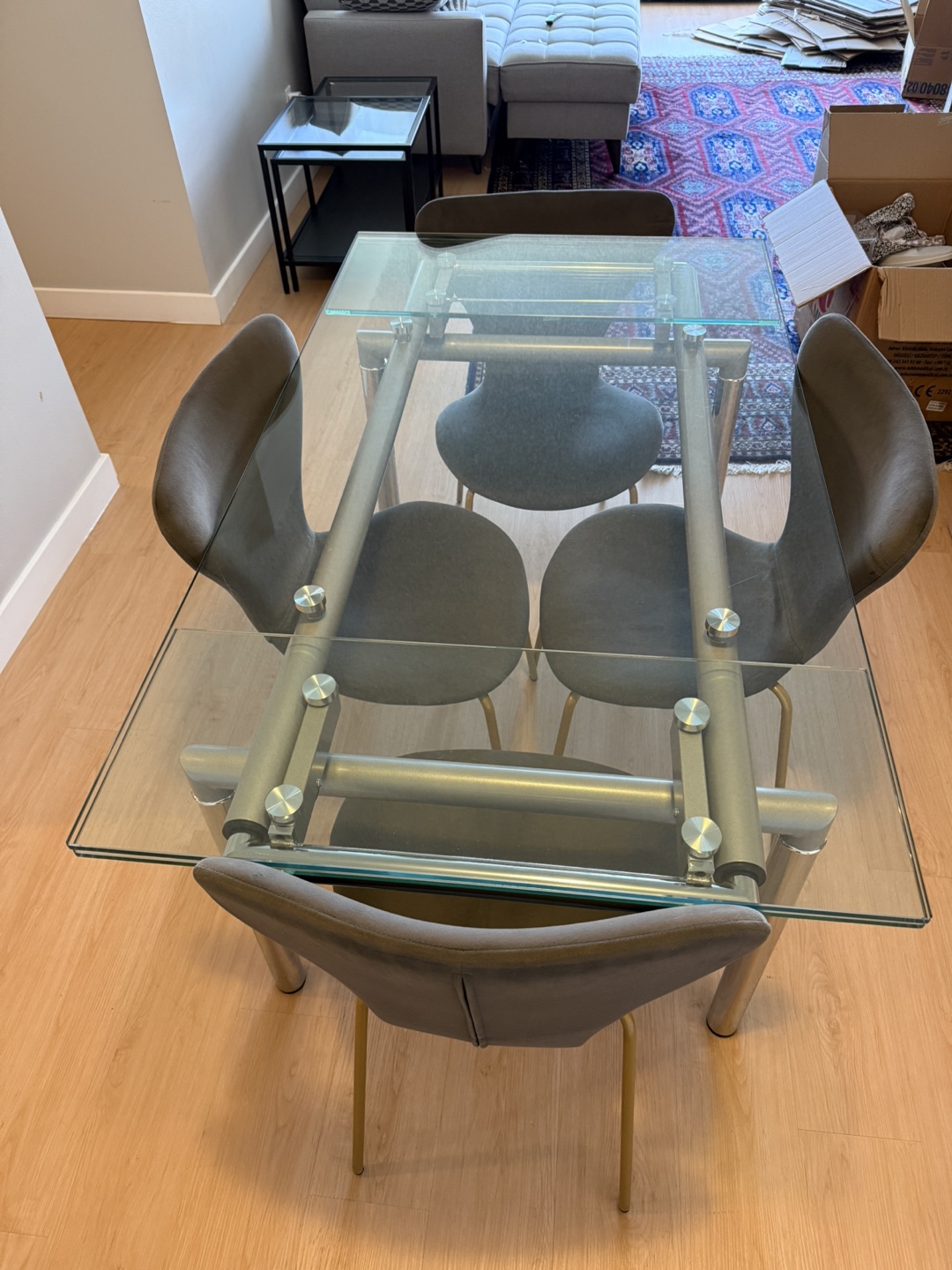 Glass Dining Table