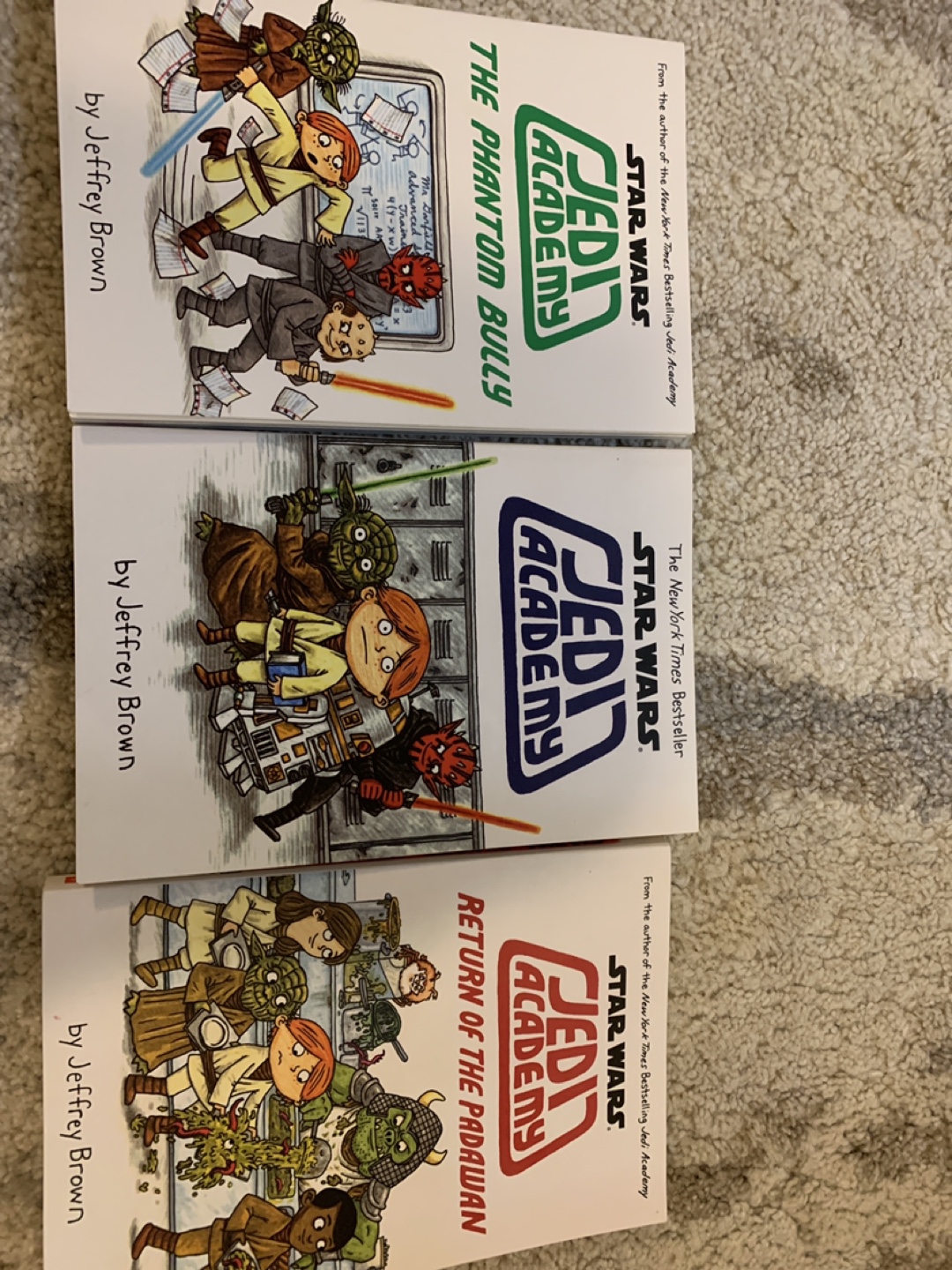 Star Wars Jedi Academy Books by Jeffrey Brown