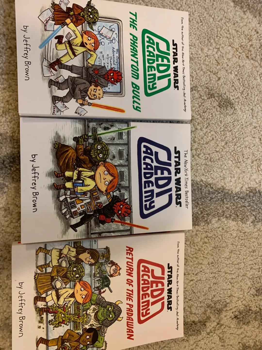 Star Wars Jedi Academy Books by Jeffrey Brown