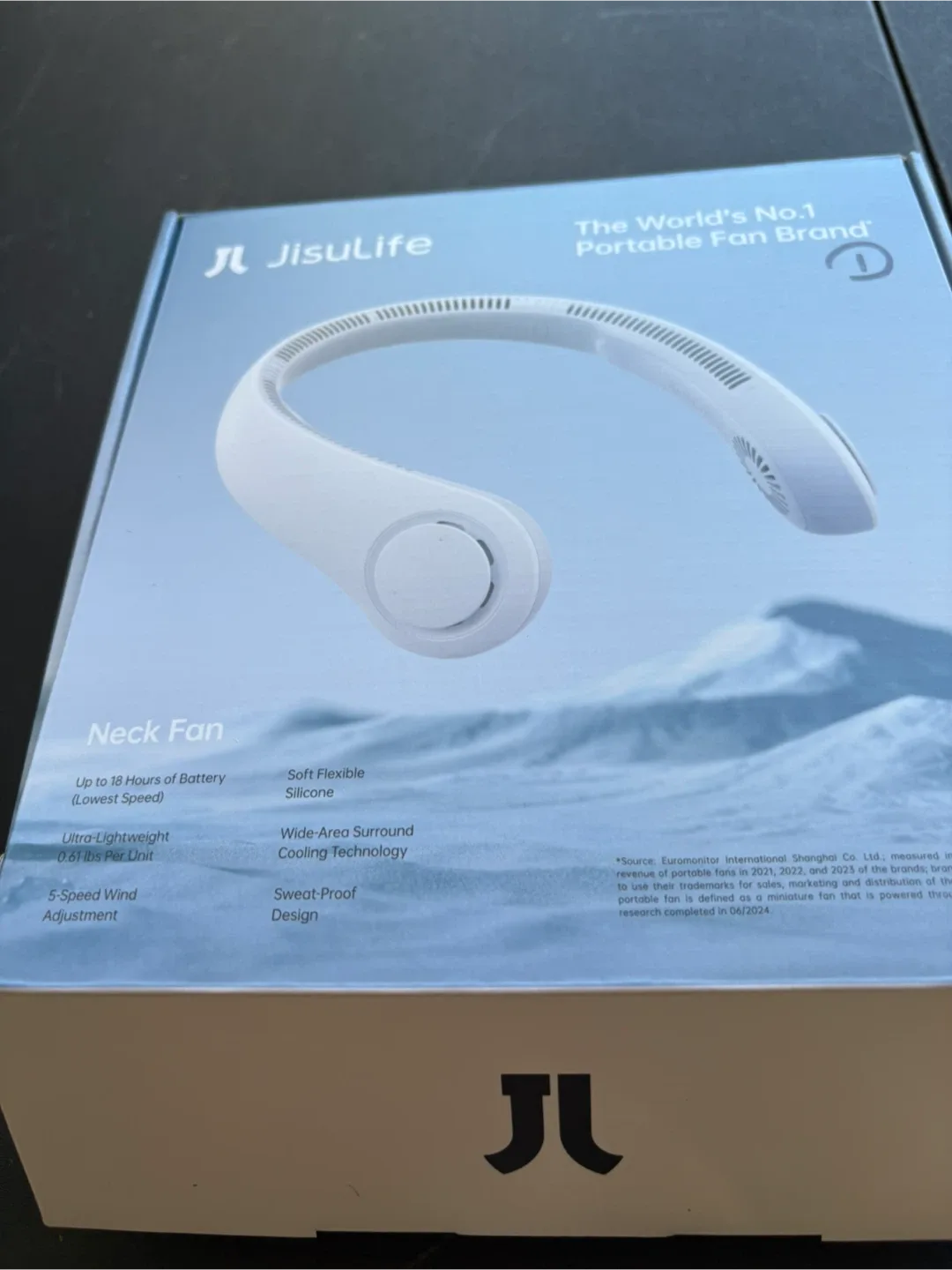 New Jisulife Portable Neck Fan FA4-S image indicator(2)