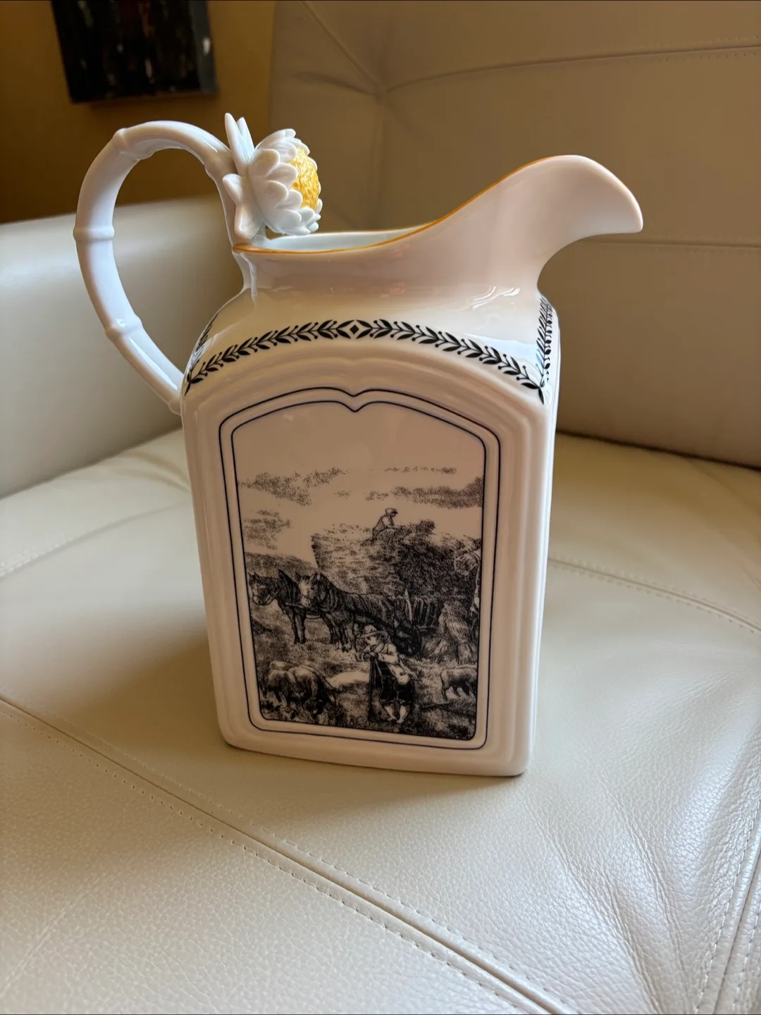 Vintage Villeroy and Boch 1748 milk Pitcher thumbnail