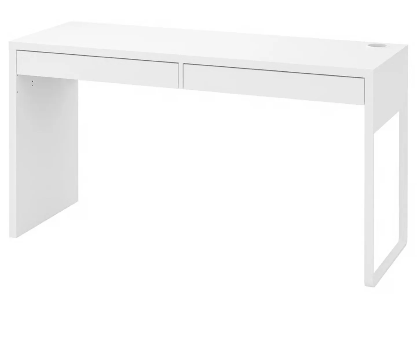 IKEA Micke Desk with Drawers - White