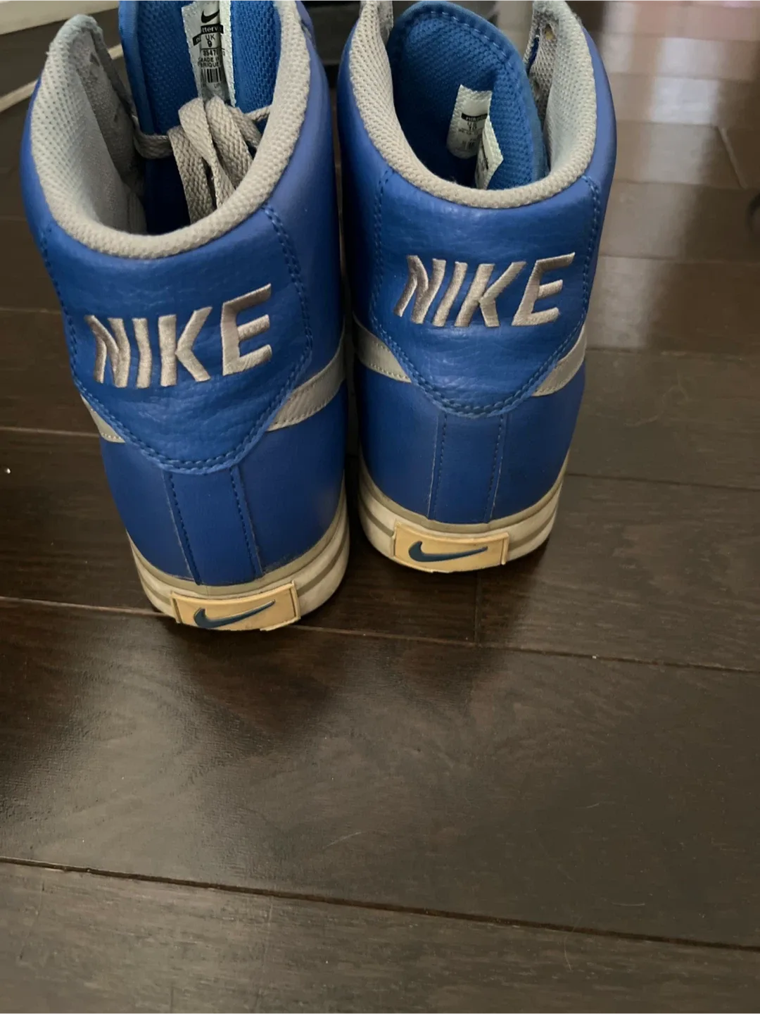 Nike Blue High-Top Sneakers image indicator(3)