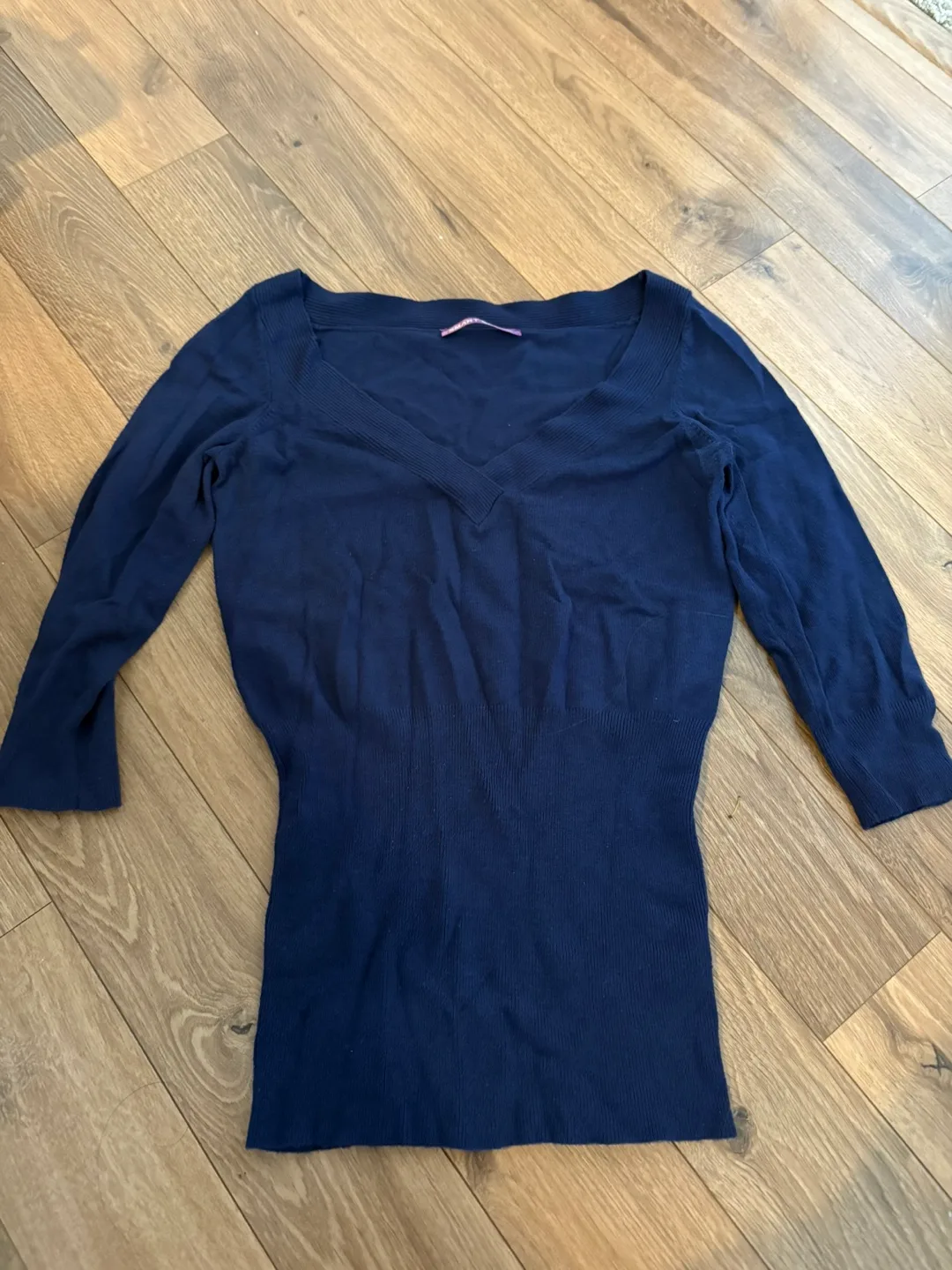 Navy Blue Sweater thumbnail