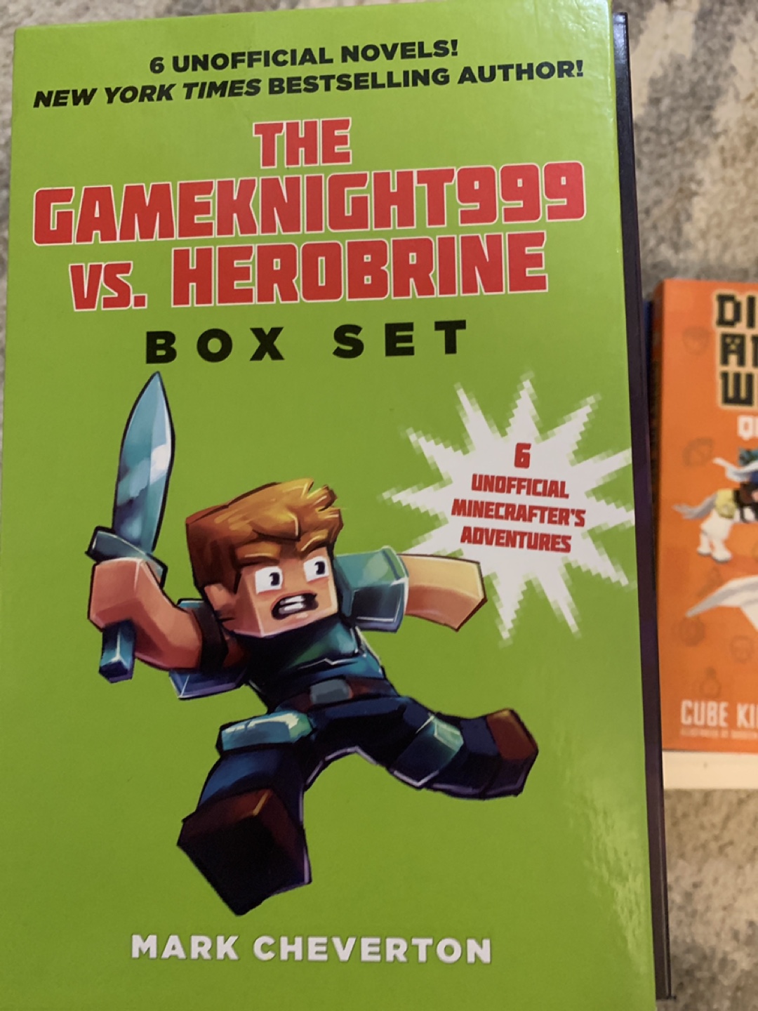 Minecraft Adventure Box Set by Mark Cheverton