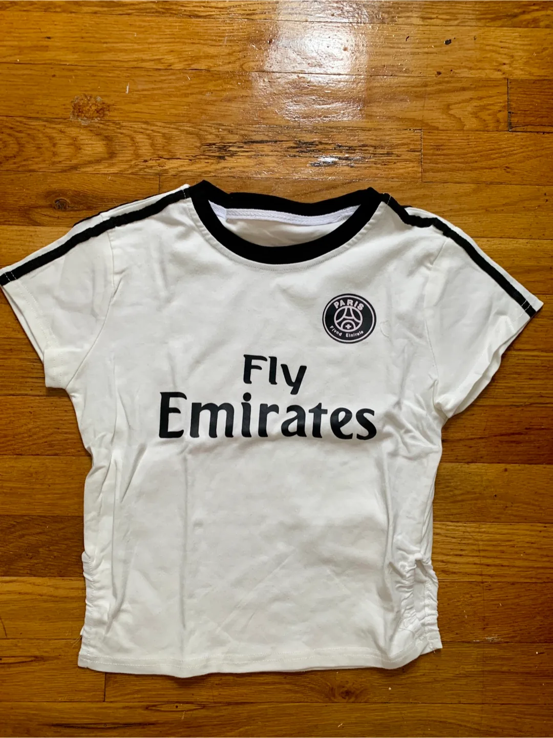 Y2K soccer team sports baby tee thumbnail