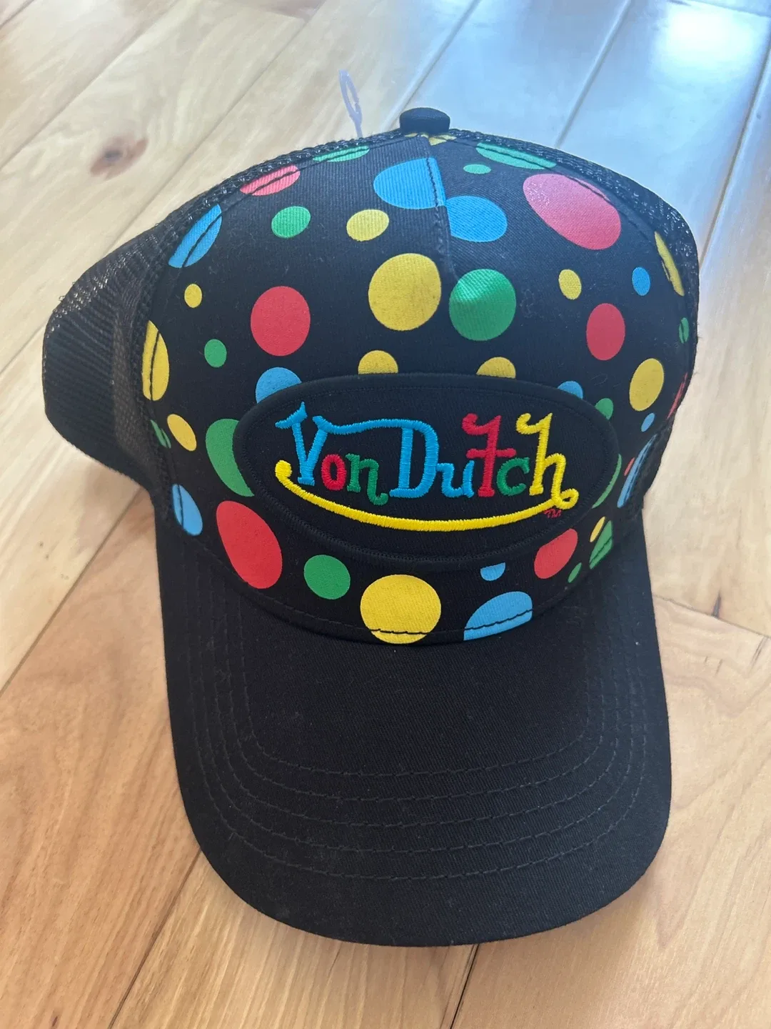 Von Dutch Black Trucker Hat