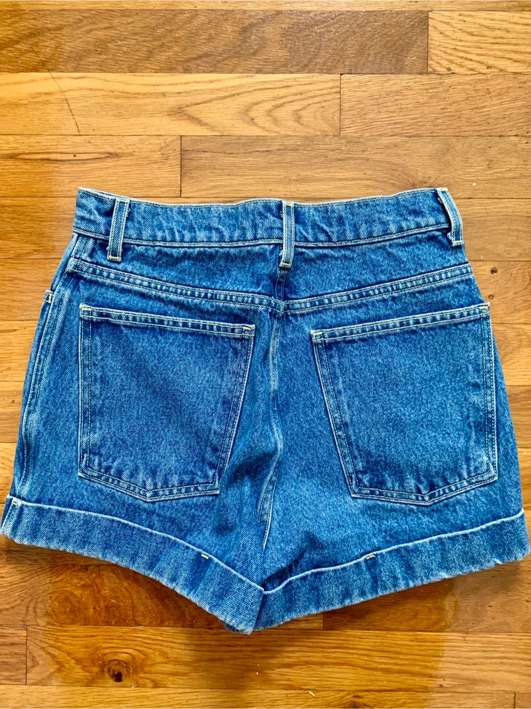 American Apparel Denim Jean Shorts image indicator(2)