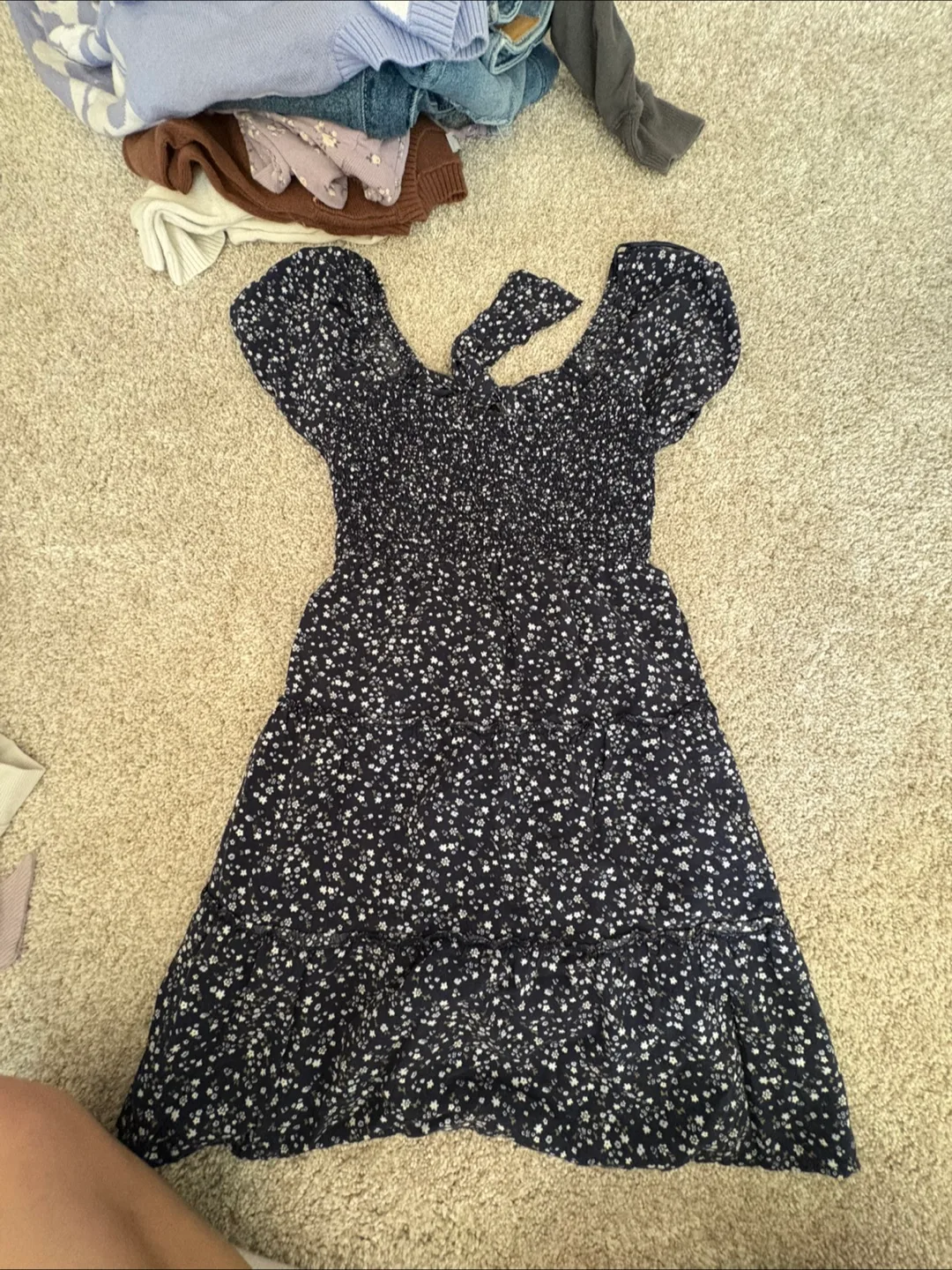 Hollister Floral Dress - Size Small thumbnail