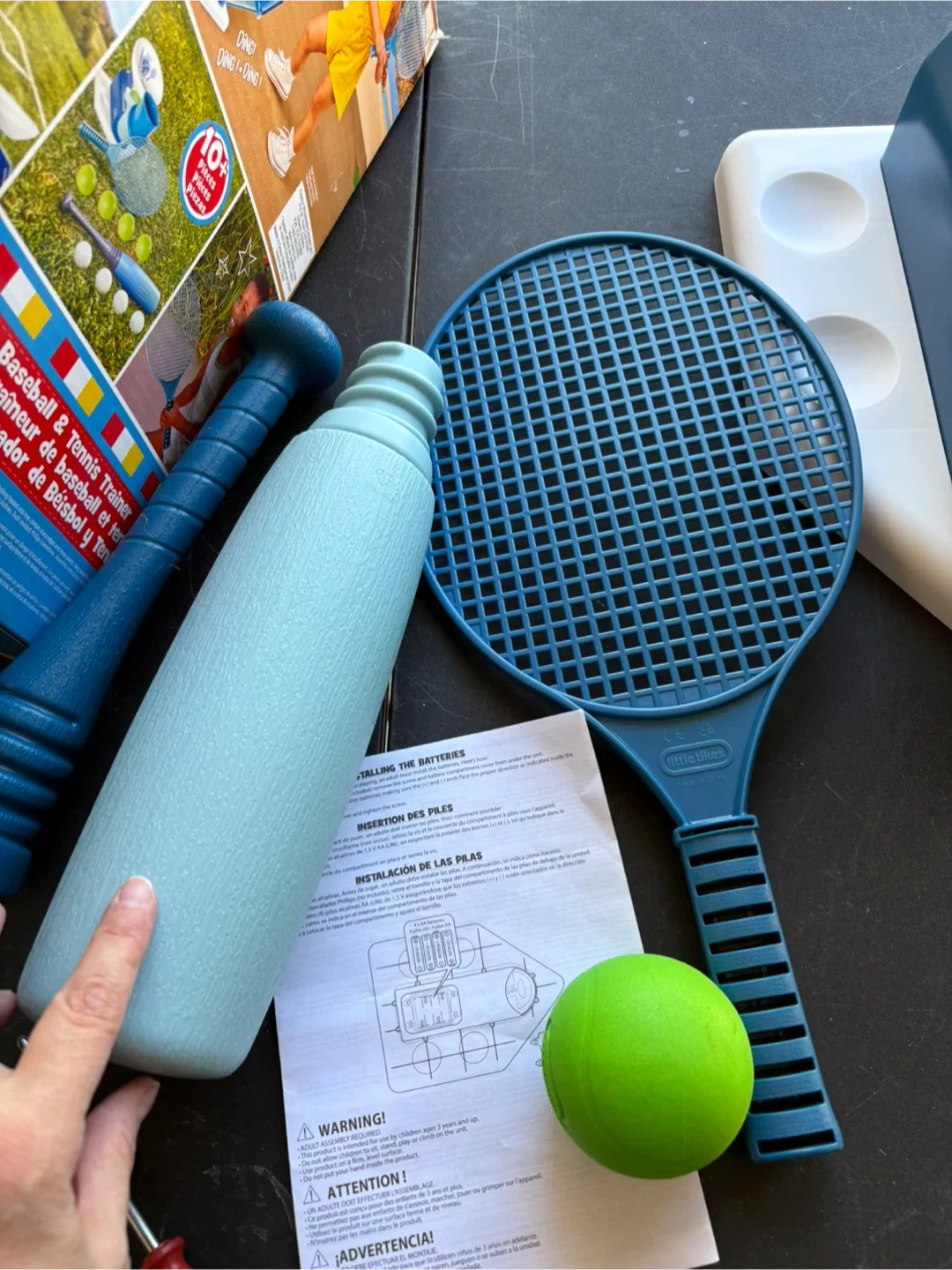 Little Tikes Pop Up Baseball/Tennis Trainer image indicator(6)