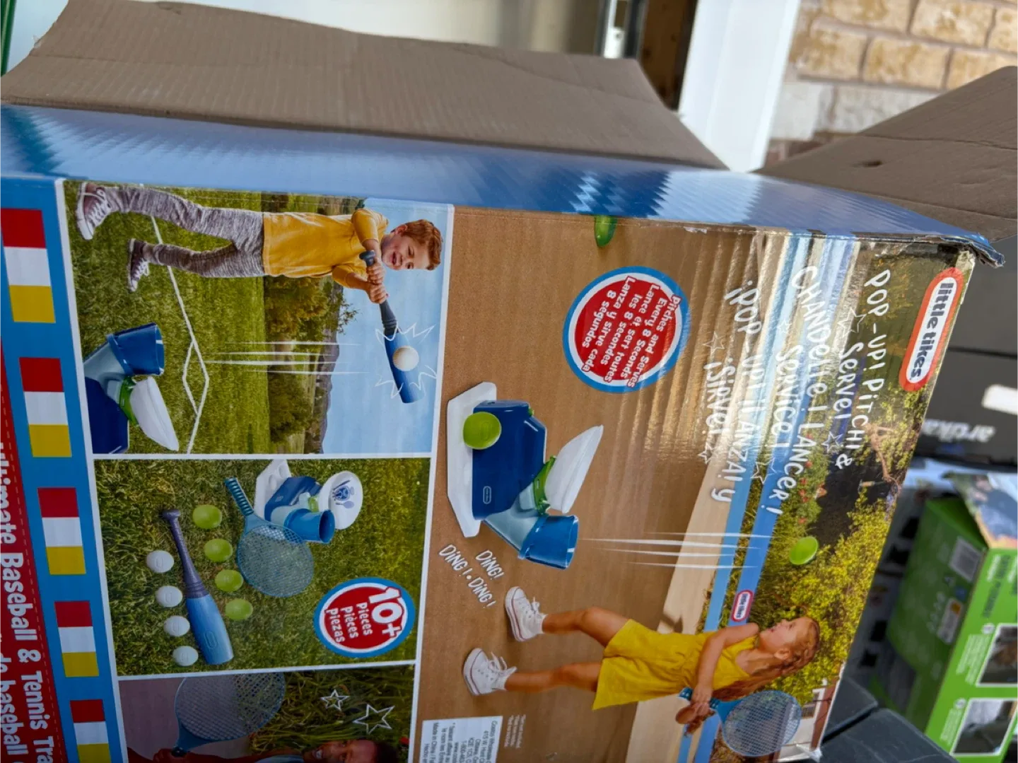 Little Tikes Pop Up Baseball/Tennis Trainer image indicator(7)