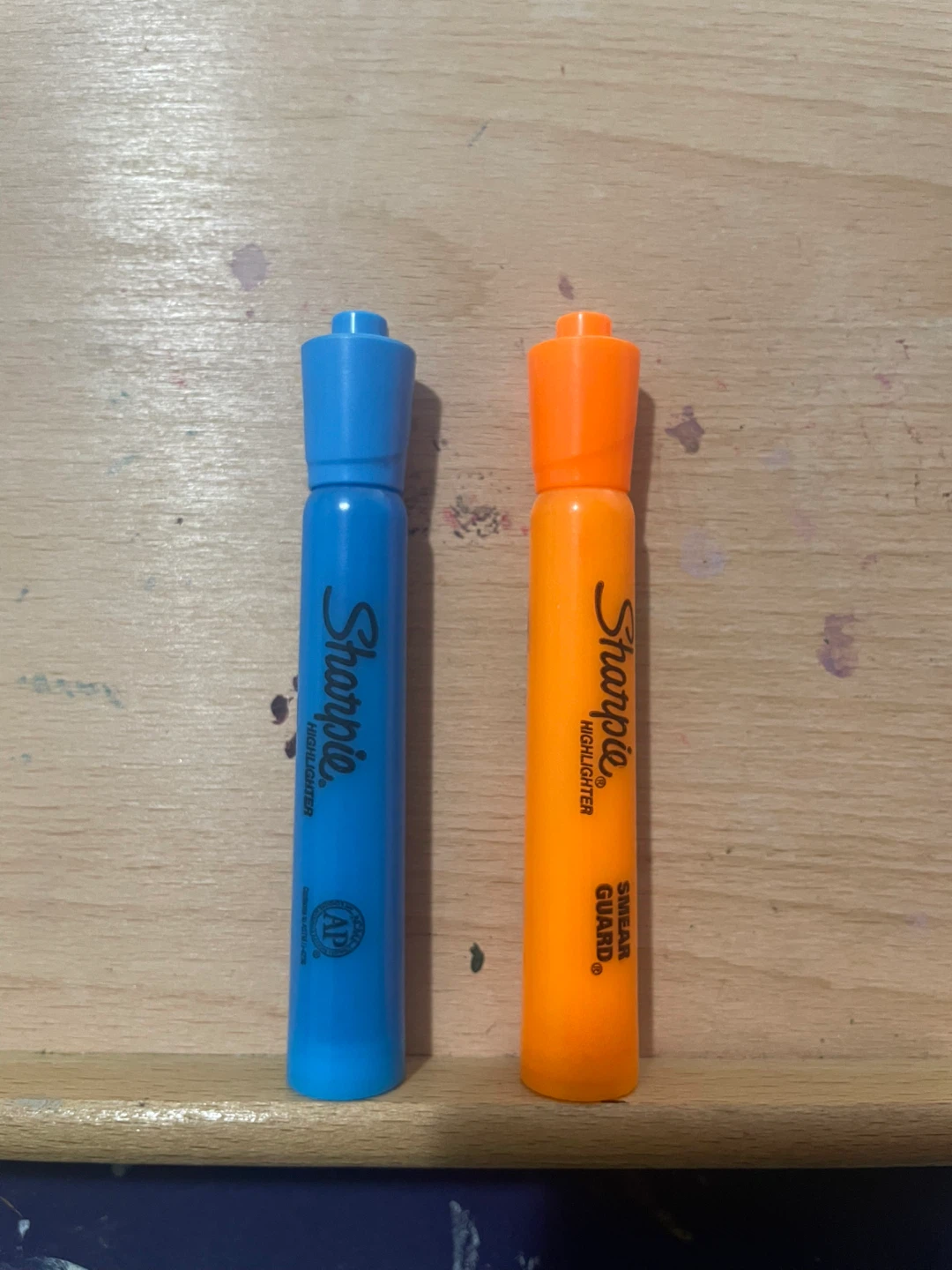 Sharpie Highlighters - Blue and Orange