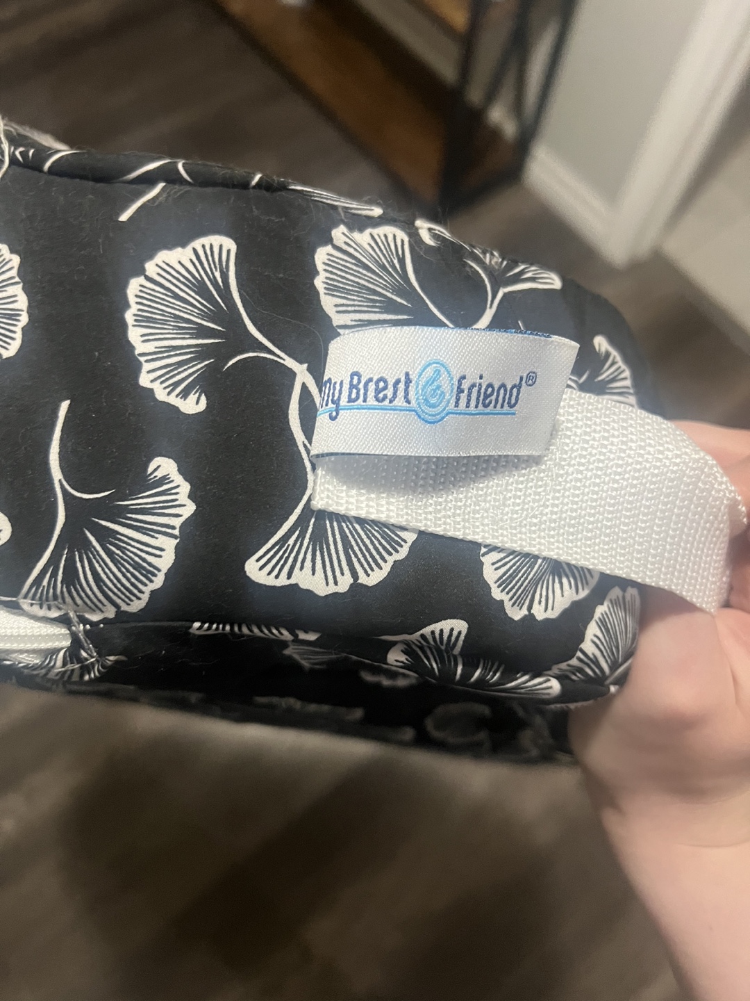 My Brest Friend Nursing Pillow - Black & White - photo 2