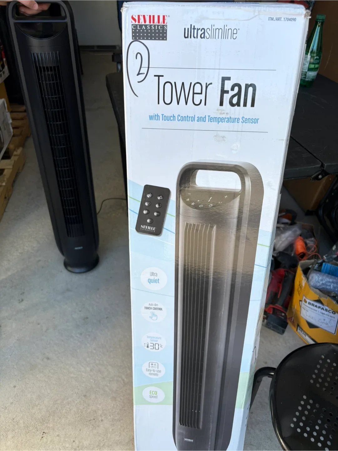 Seville Classics UltraSlimline Tower Fan image indicator(5)