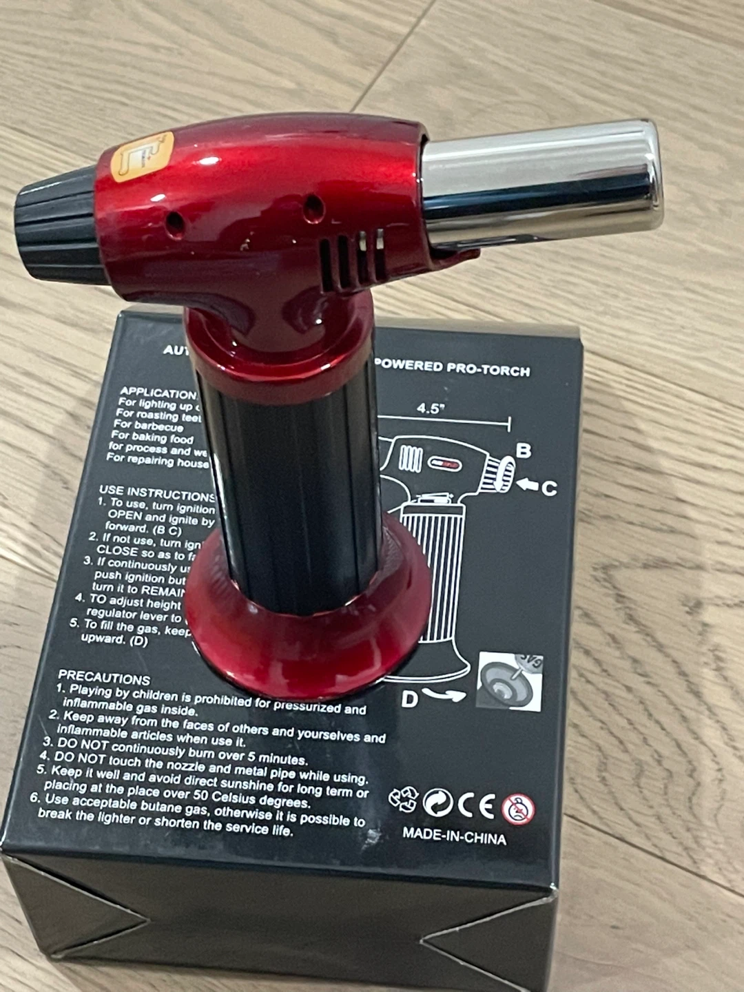 FunOwlet Butane Torch - Like New! - photo 3