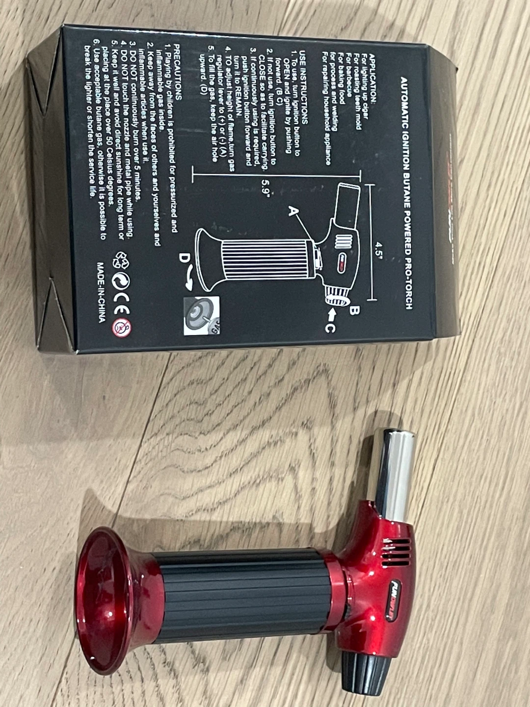 FunOwlet Butane Torch - Like New! - photo 2