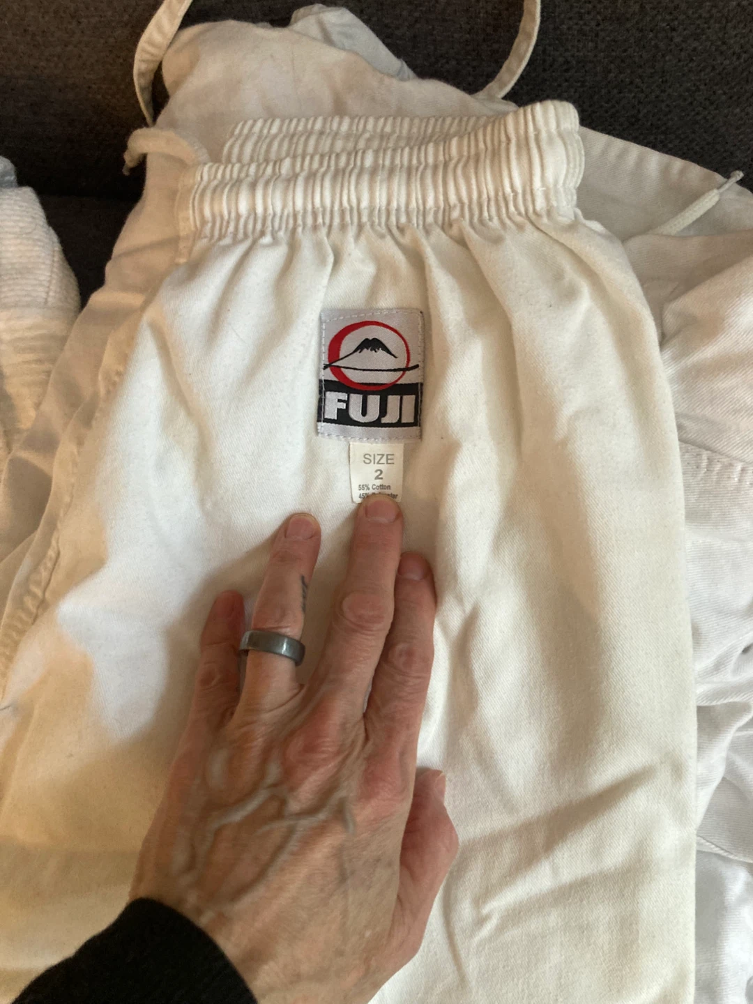Martial Arts Gi by Fuji — size 2 pants size 3 jacket - photo 2