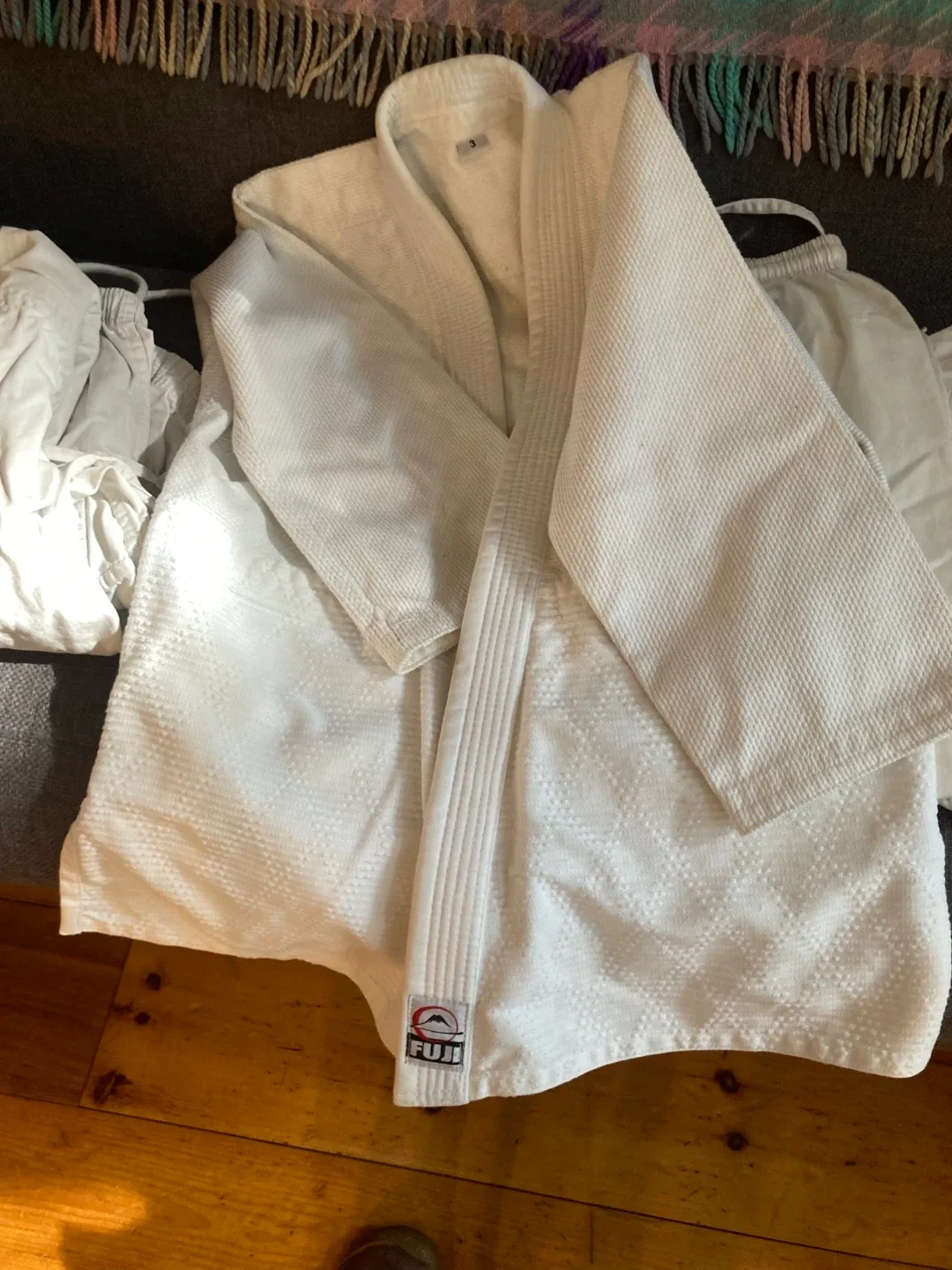 Martial Arts Gi by Fuji — size 2 pants size 3 jacket thumbnail