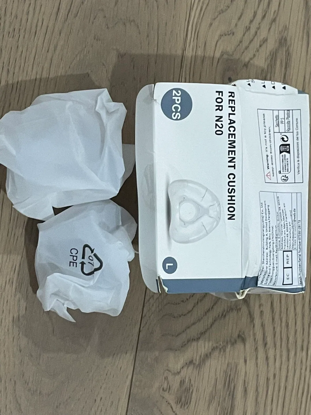 N20 CPAP Mask Replacement Cushion - Size L thumbnail
