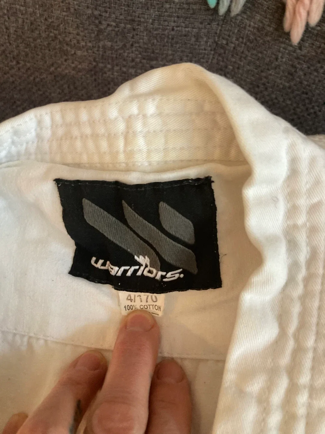 Martial Arts Gi size 170 by Warrior image indicator(2)