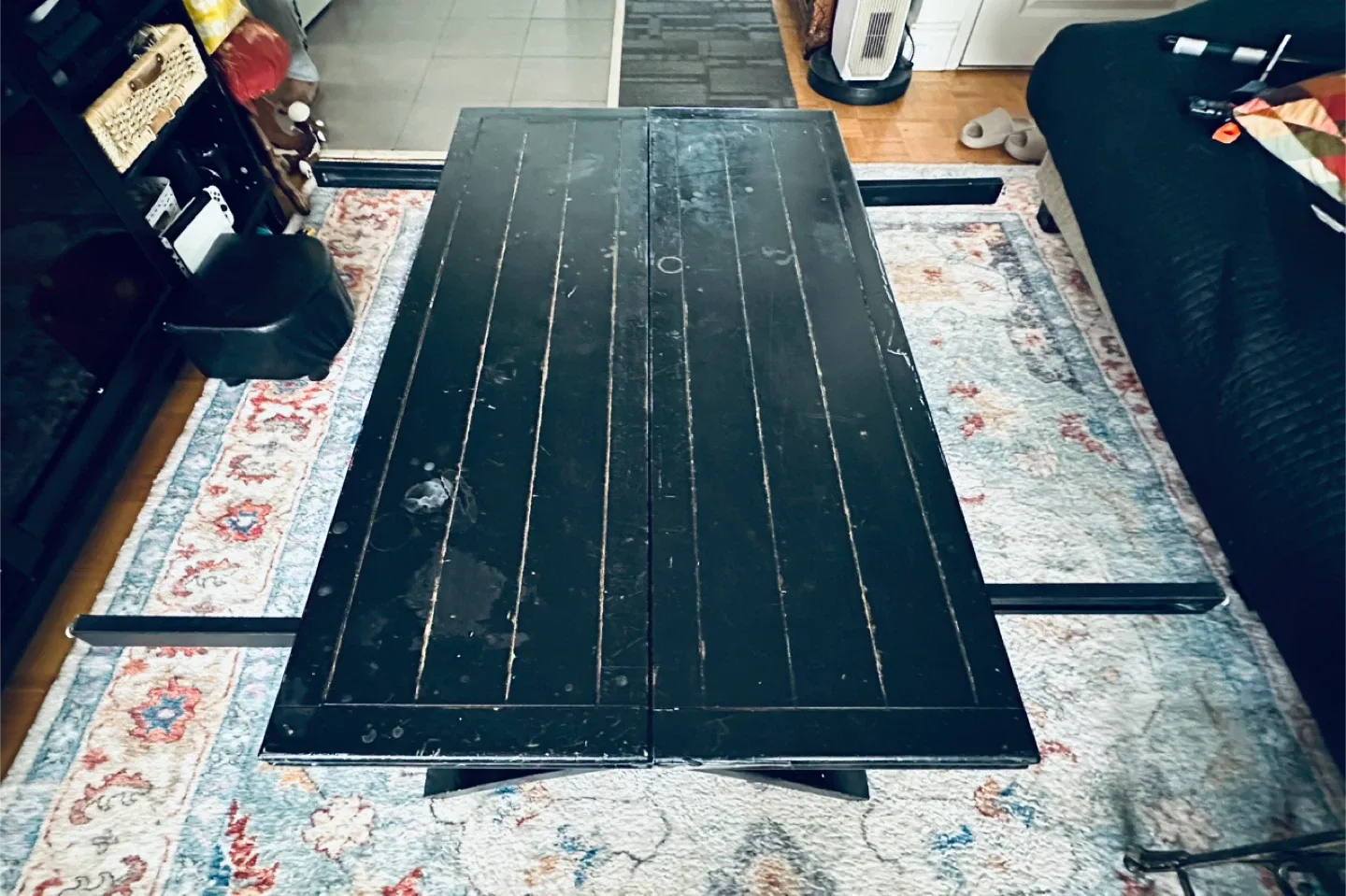 Black Extendable Coffee Table image indicator(2)