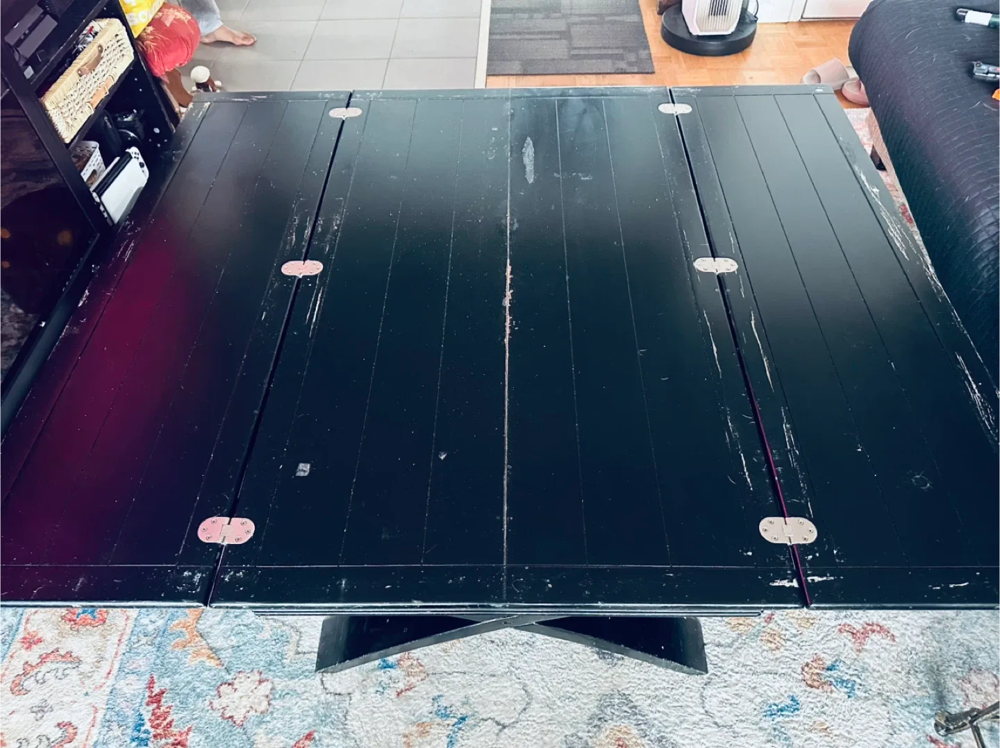 Black Extendable Coffee Table image indicator(3)