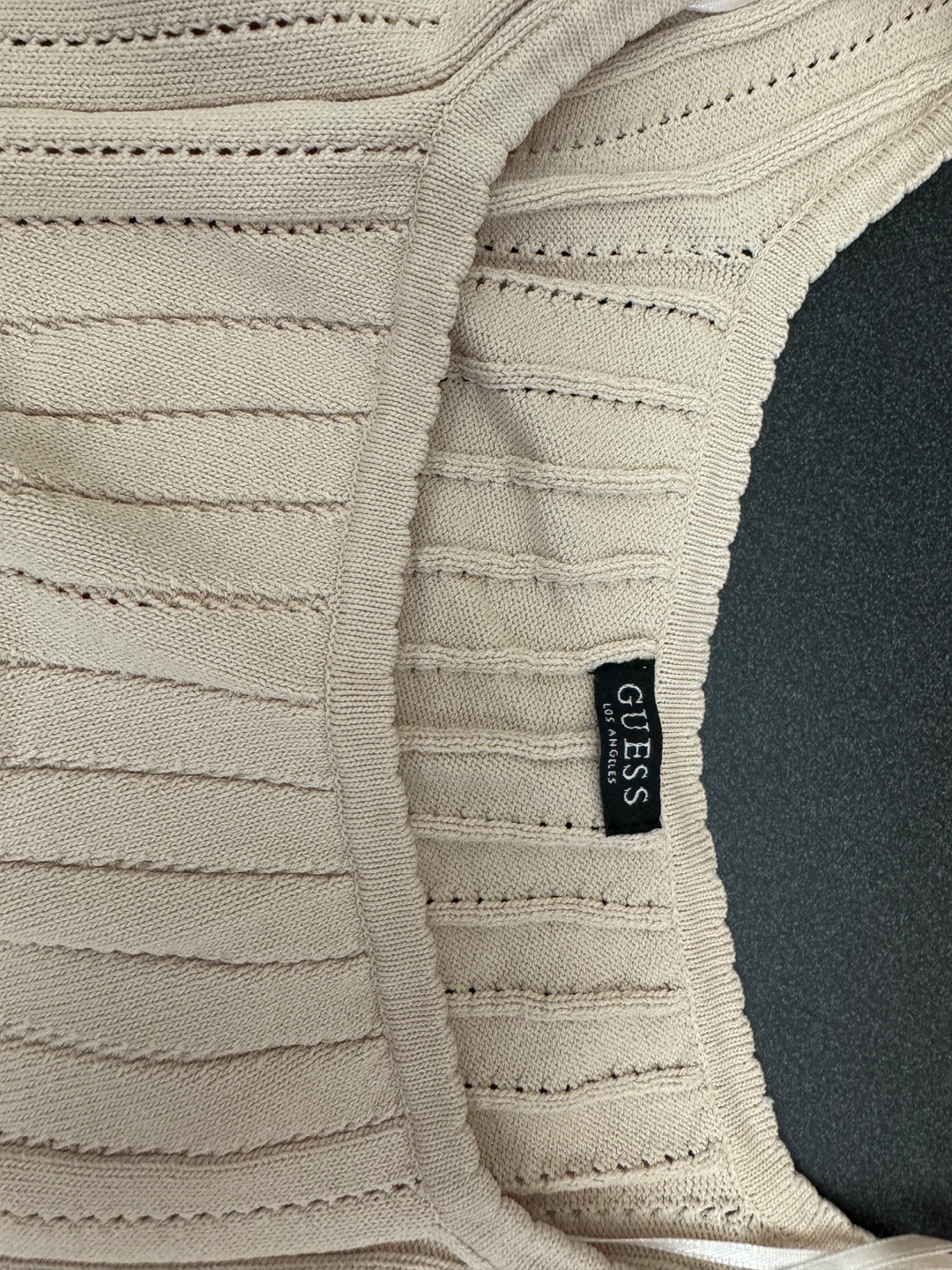 Guess Long Sleeve Top - Beige - photo 3