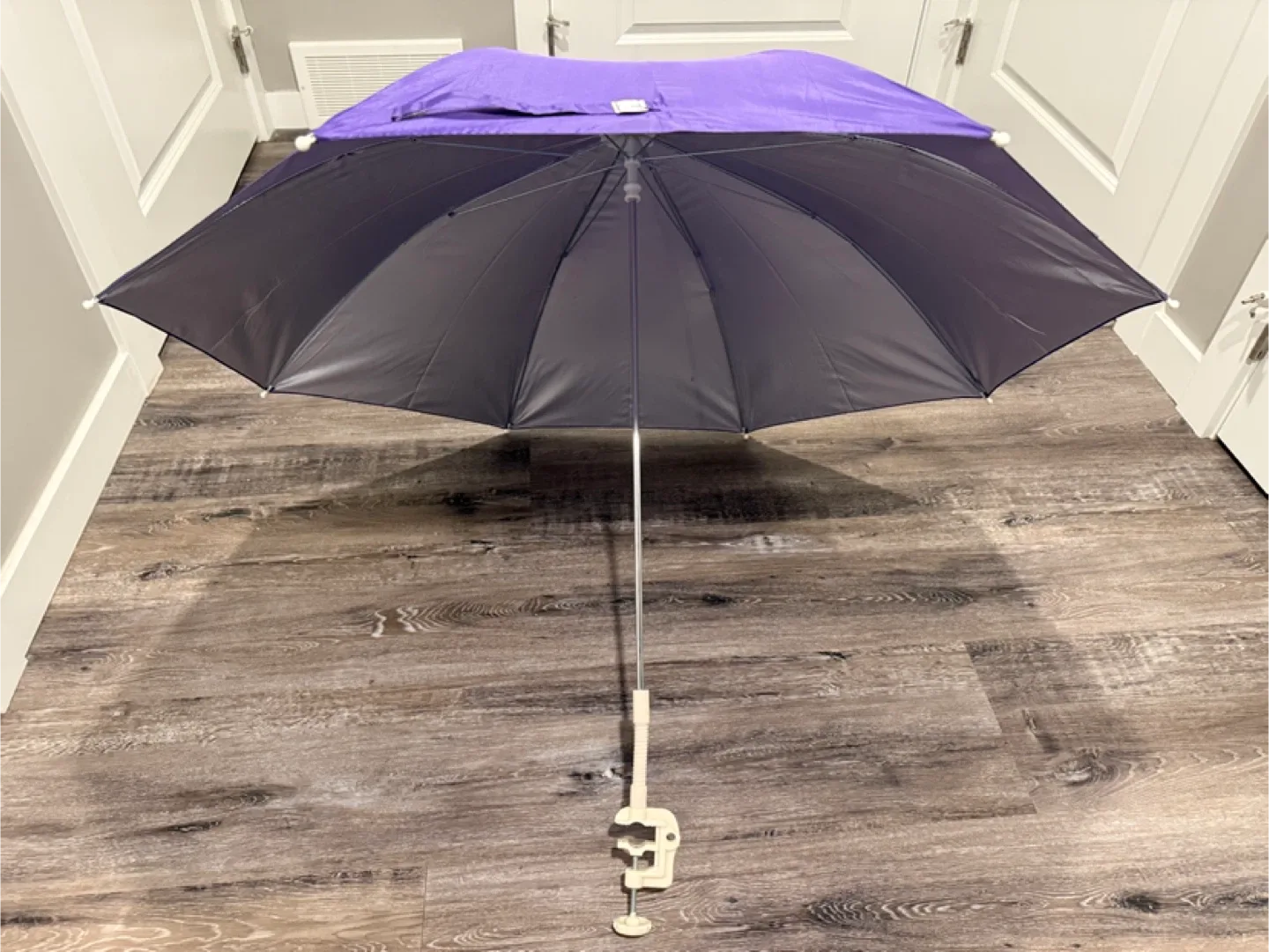 Purple Clamp-On Umbrella thumbnail