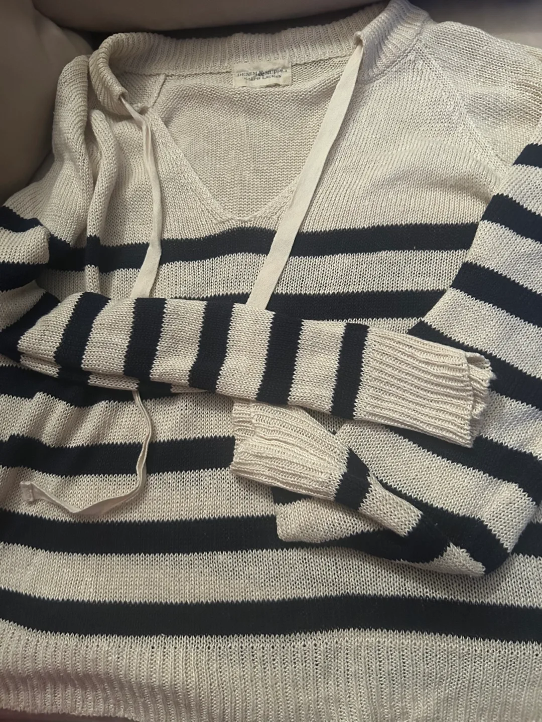 Ralph Lauren Denim & Supply Striped Hoodie thumbnail