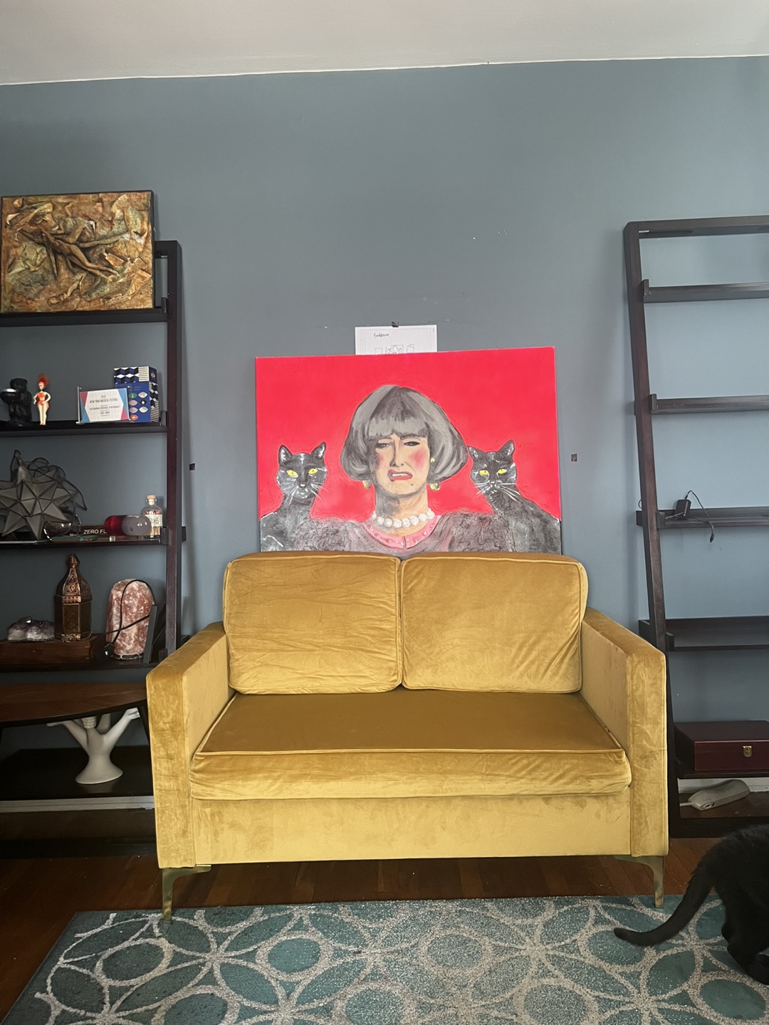 Velvet Love Seat - photo 2