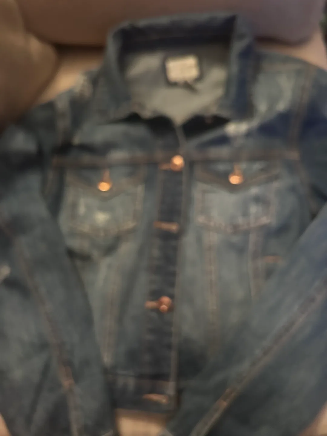 Forever 21 Denim Jacket - Size L thumbnail