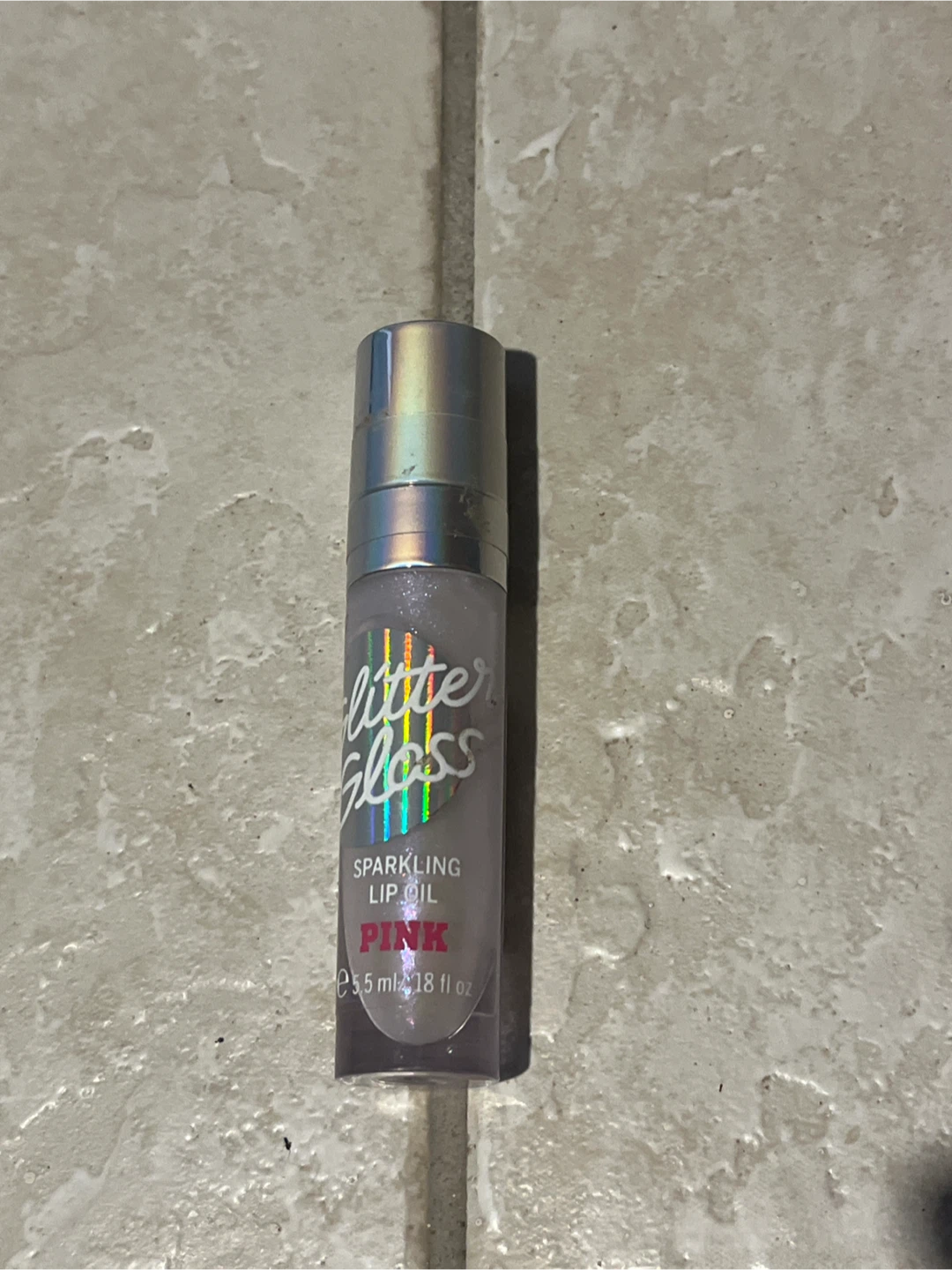 Pink Glitter Gloss Sparkling Lip Oil