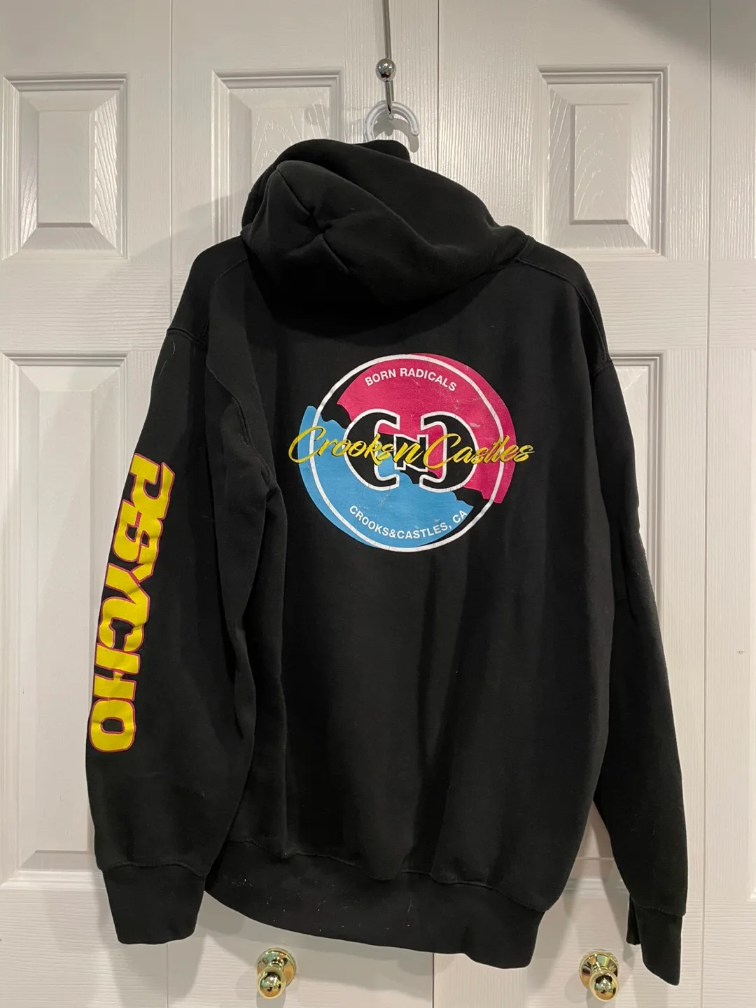 Crooks & Castles Black Hoodie image indicator(3)