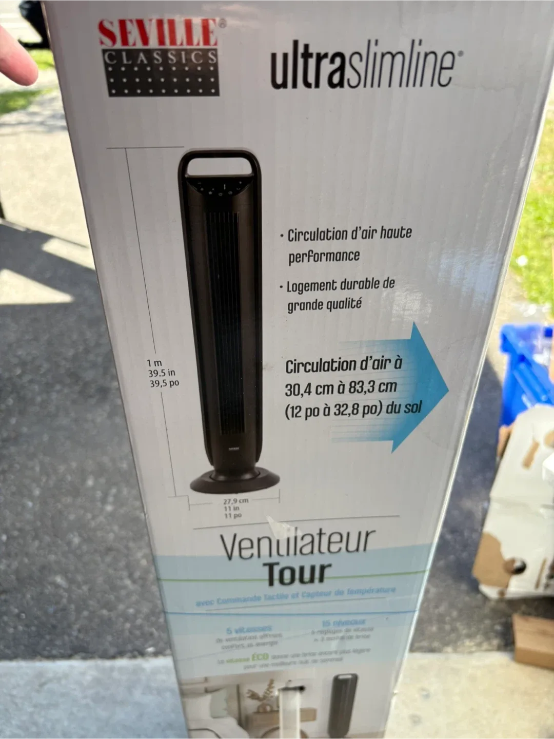 Seville Tower Fan – Remote Control image indicator(5)