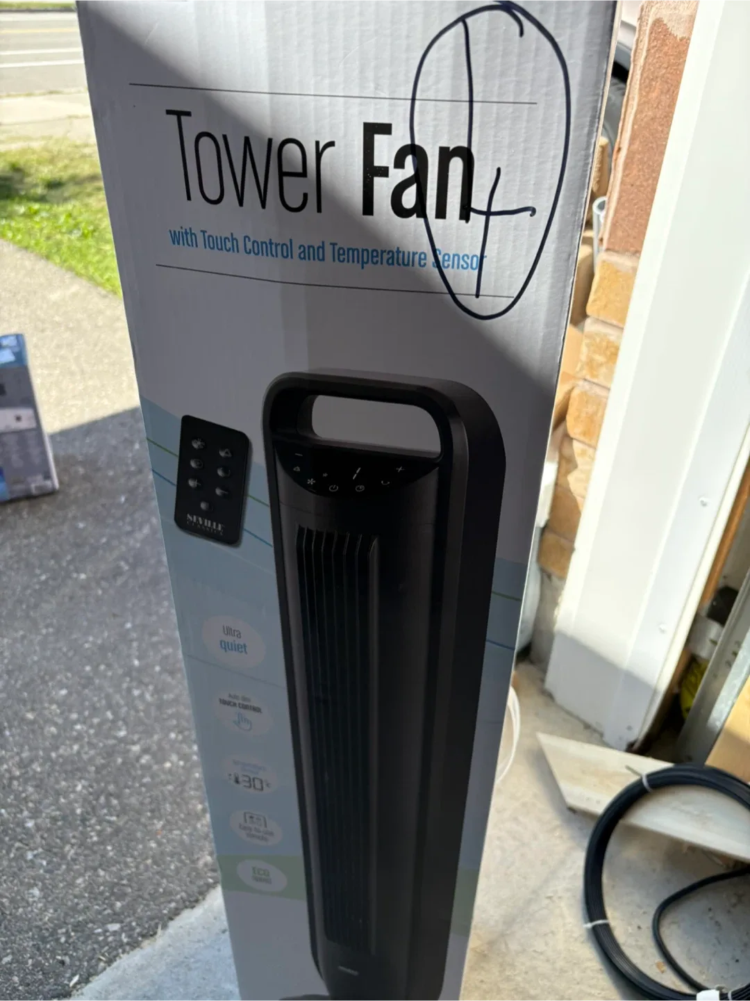 Seville Tower Fan – Remote Control image indicator(4)
