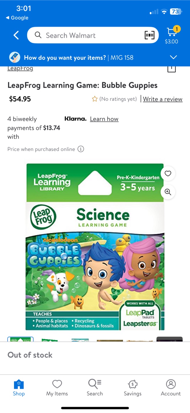 LeapFrog Bubble Guppies Science Learning Game - photo 3