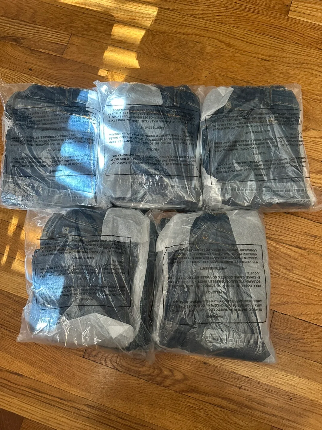 New Children's Place Straight Jeans 5T comes with 2 pairs image indicator(3)