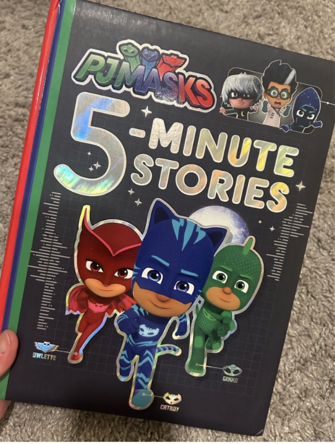 PJ Masks 5-Minute Stories Book